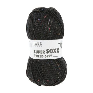 SUPER SOXX 6-FACh TWEED 04-schwarz