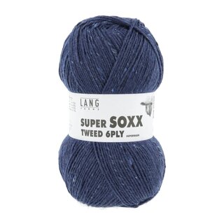 SUPER SOXX 6-FACh TWEED 06-blau