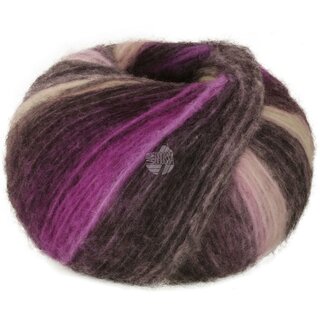 BOMBA 10-Orchidee/Brombeer/Graubeige/Graugrn/Dunkelgrau