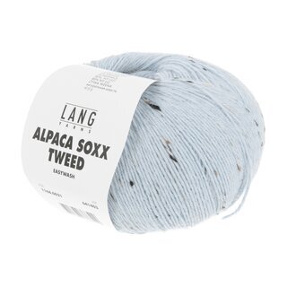 Alpaca Soxx Tweed 21-hellblau