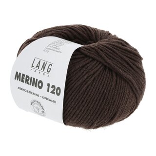Merino 120 Dunkelbraun 468