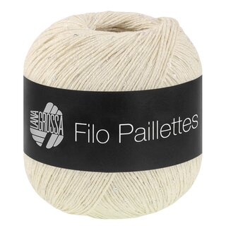 FILO PAILLETTES 02-Creme