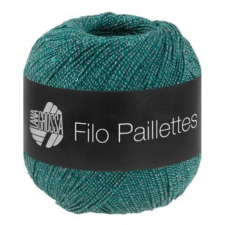 FILO PAILLETTES 10-Petrol