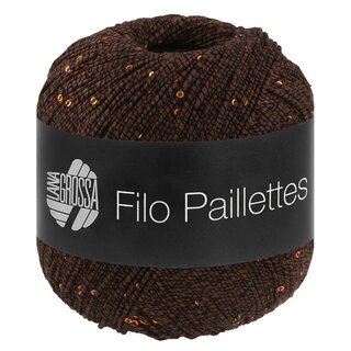 FILO PAILLETTES 16-Mokka