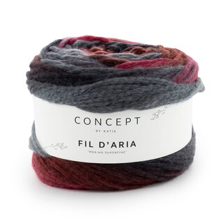 FIL DARIA 101 - Rot/Grau
