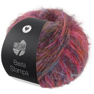Basta Stampa 207-Senf/Pink/Fuchsia/T�rkis/Dunkelgrau