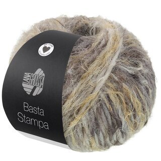 Basta Stampa 208-Silbergrau/Hellgrau/Grau/Vanille