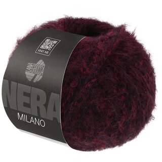 MILANO (Nera) 12-Dunkelrot/Schwarz meliert
