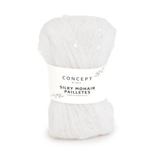 SILKY MOHAIR PAILLETTES 200-Wei�