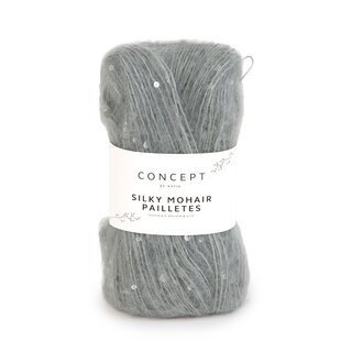 SILKY MOHAIR PAILLETTES 201-Grau
